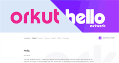 Desktop Screenshot of orkut.com